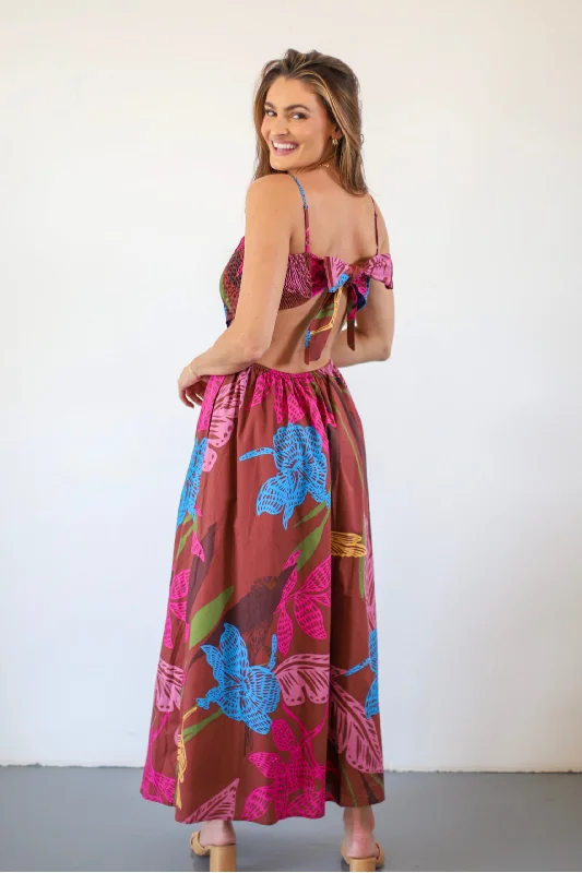 August Air Maxi Dress