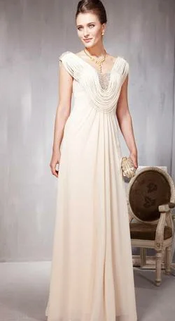 Cream Toned Gown