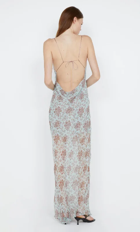 LYLOU MAXI DRESS - JUNIPER FLORAL