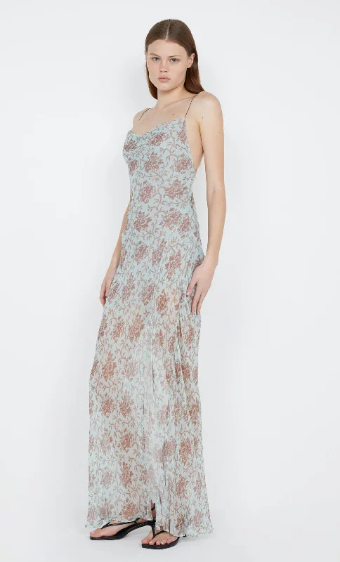 LYLOU MAXI DRESS - JUNIPER FLORAL