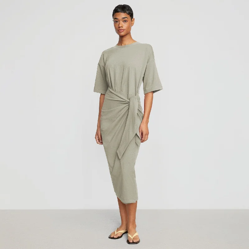 Noa Organic Cotton T-Shirt Wrap Dress