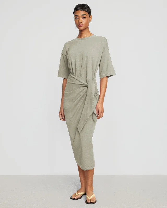 Noa Organic Cotton T-Shirt Wrap Dress