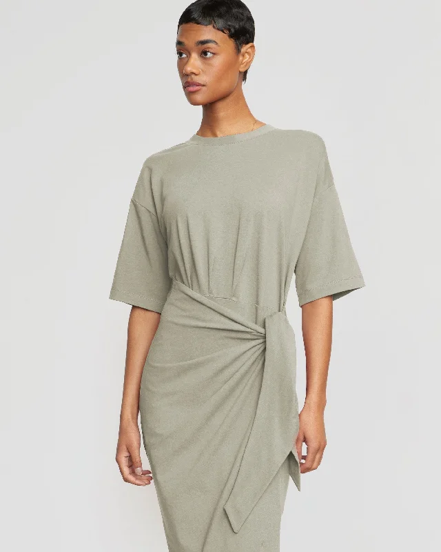 Noa Organic Cotton T-Shirt Wrap Dress