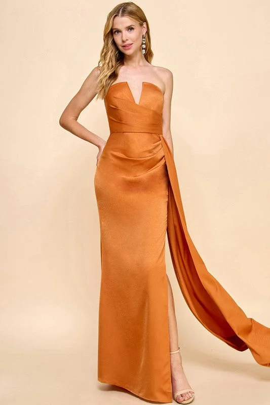 SIENNA STRAPLESS MAXI