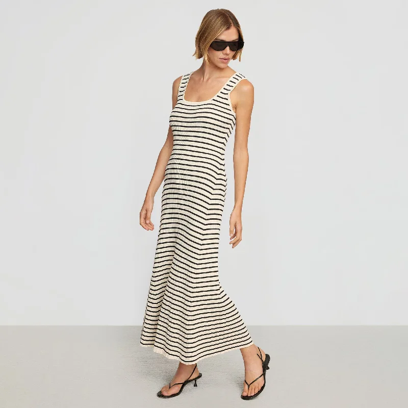 Sofia Ribbed Maxi Dress