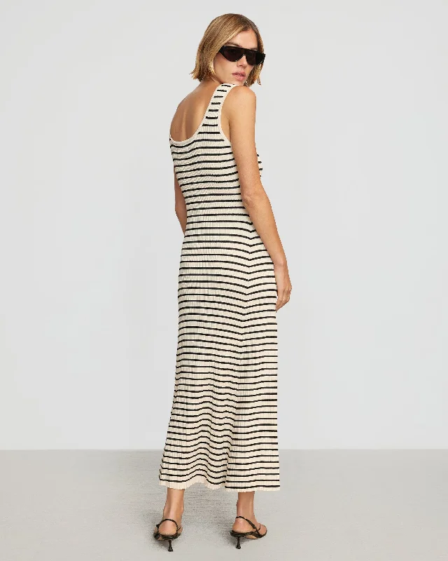 Sofia Ribbed Maxi Dress